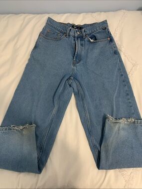 Vans Light Blue Straight Leg Women's Jeans